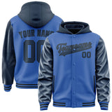 Custom Sky Blue Blue Jacket
