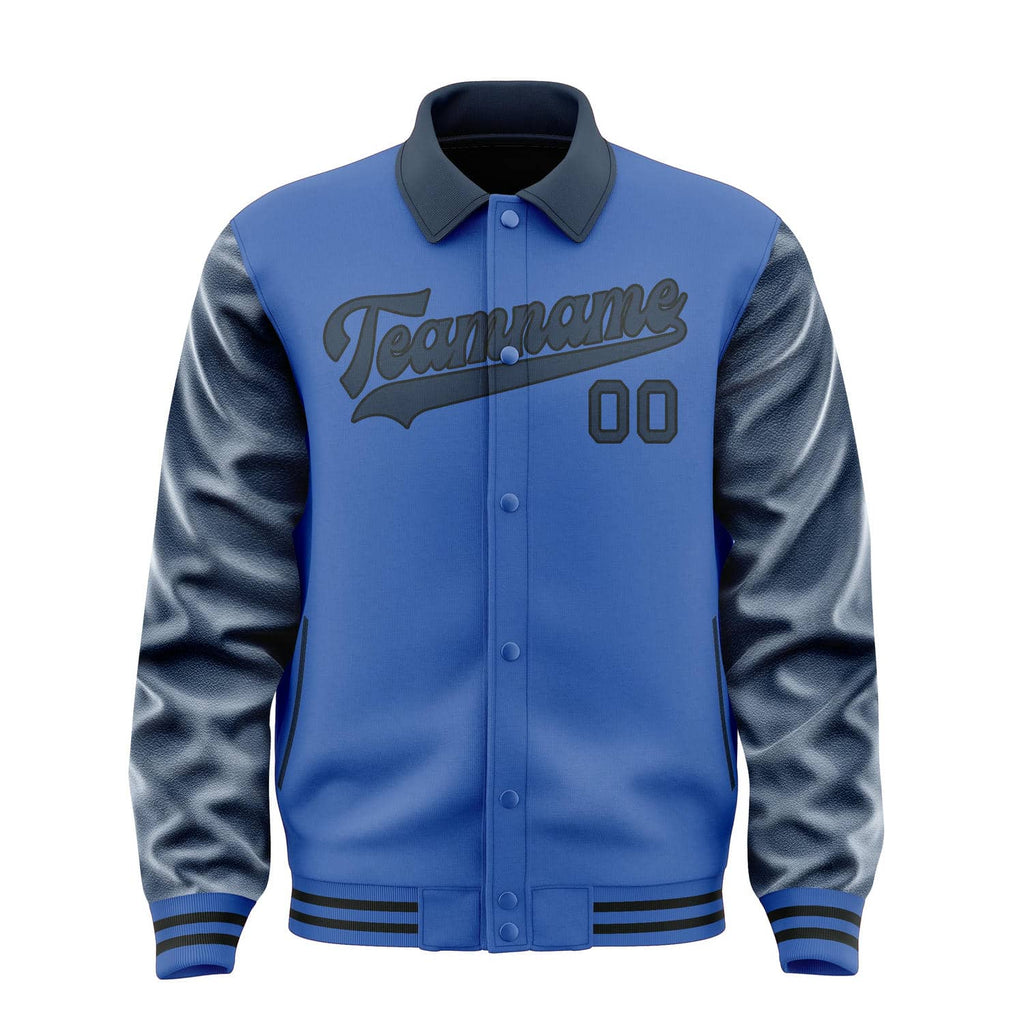 Custom Sky Blue Blue Jacket