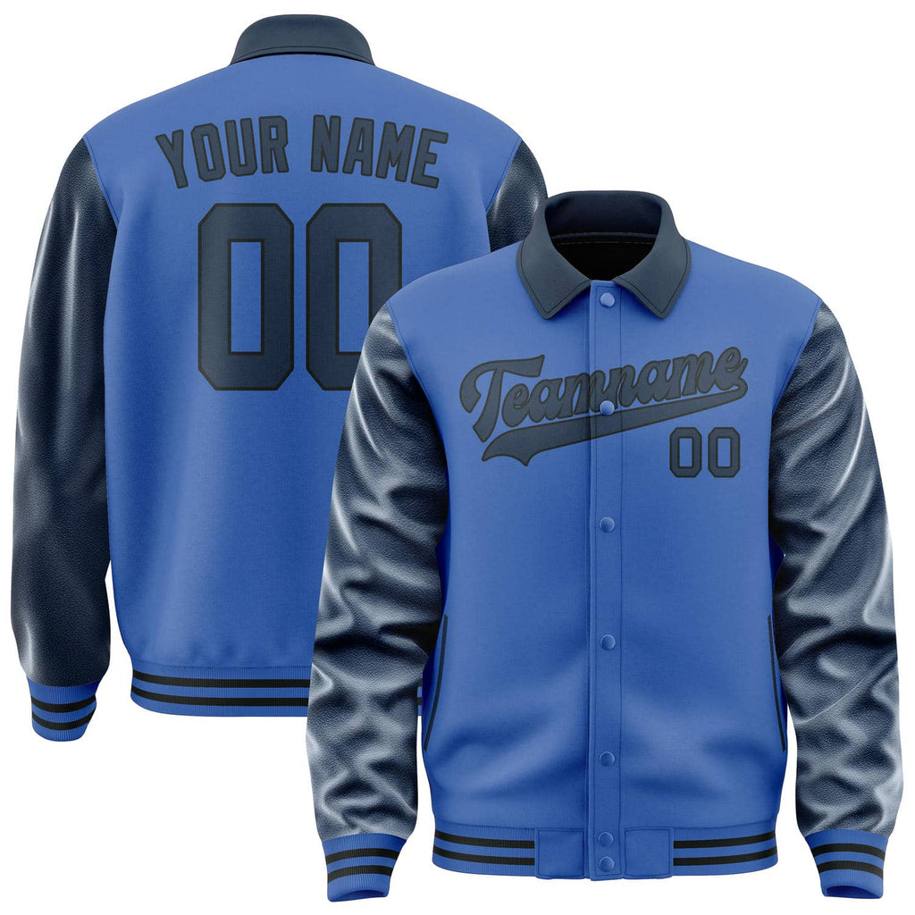 Custom Sky Blue Blue Jacket