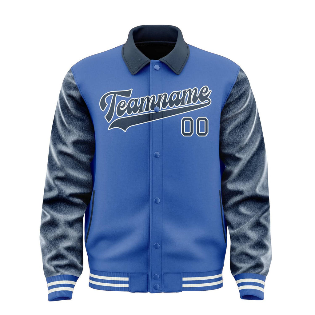 Custom Sky Blue Blue Jacket