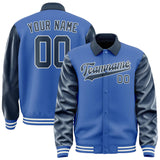 Custom Sky Blue Blue Jacket