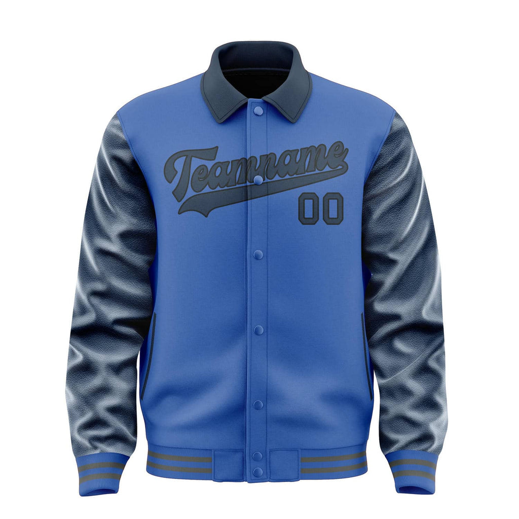 Custom Sky Blue Blue Jacket