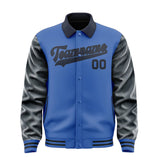 Custom Sky Blue Navy Jacket