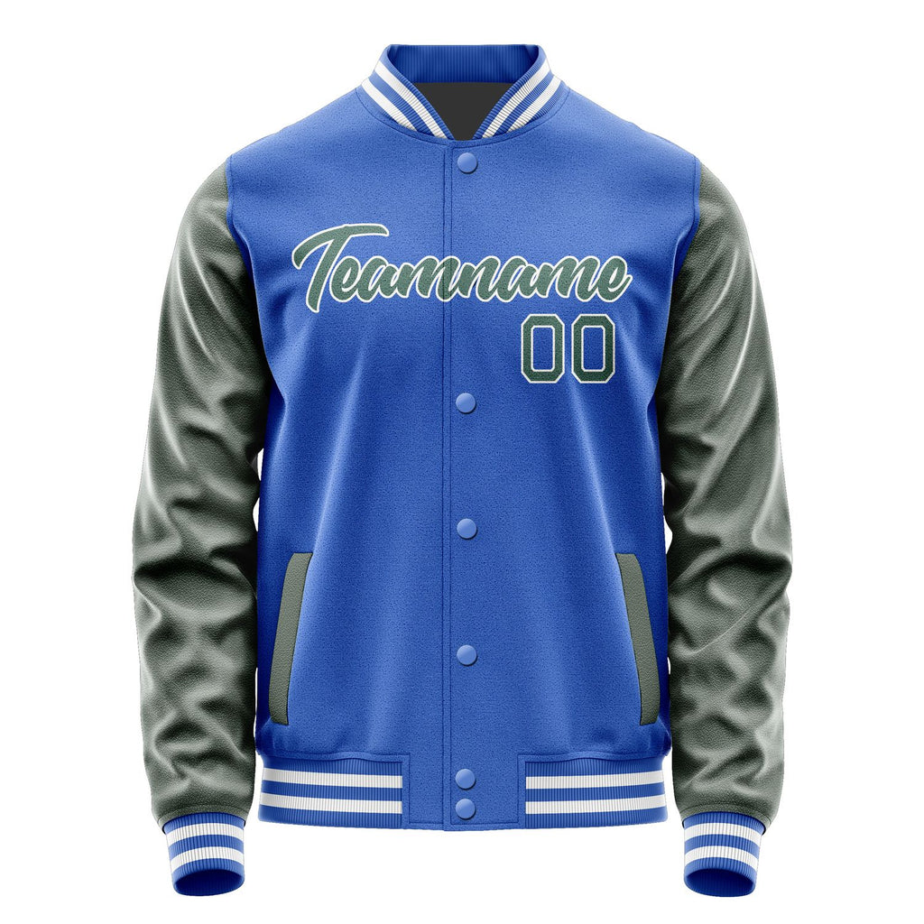 Custom Sky Blue Blue Green Jacket JA0909270917B21727