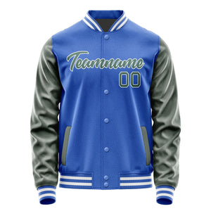 Custom Sky Blue Blue Green Jacket JA0909270917B21727