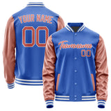 Custom Sky Blue Copper Rose Jacket