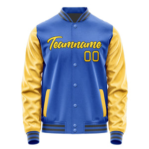 Custom Sky Blue Gold Jacket JA0909300918B21830