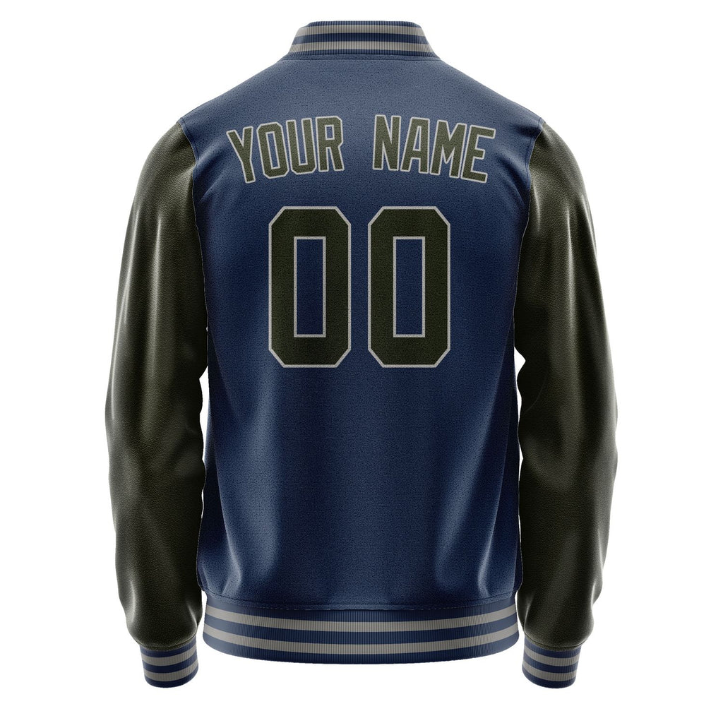 Custom Blue Olive Jacket JA1010021004B30402