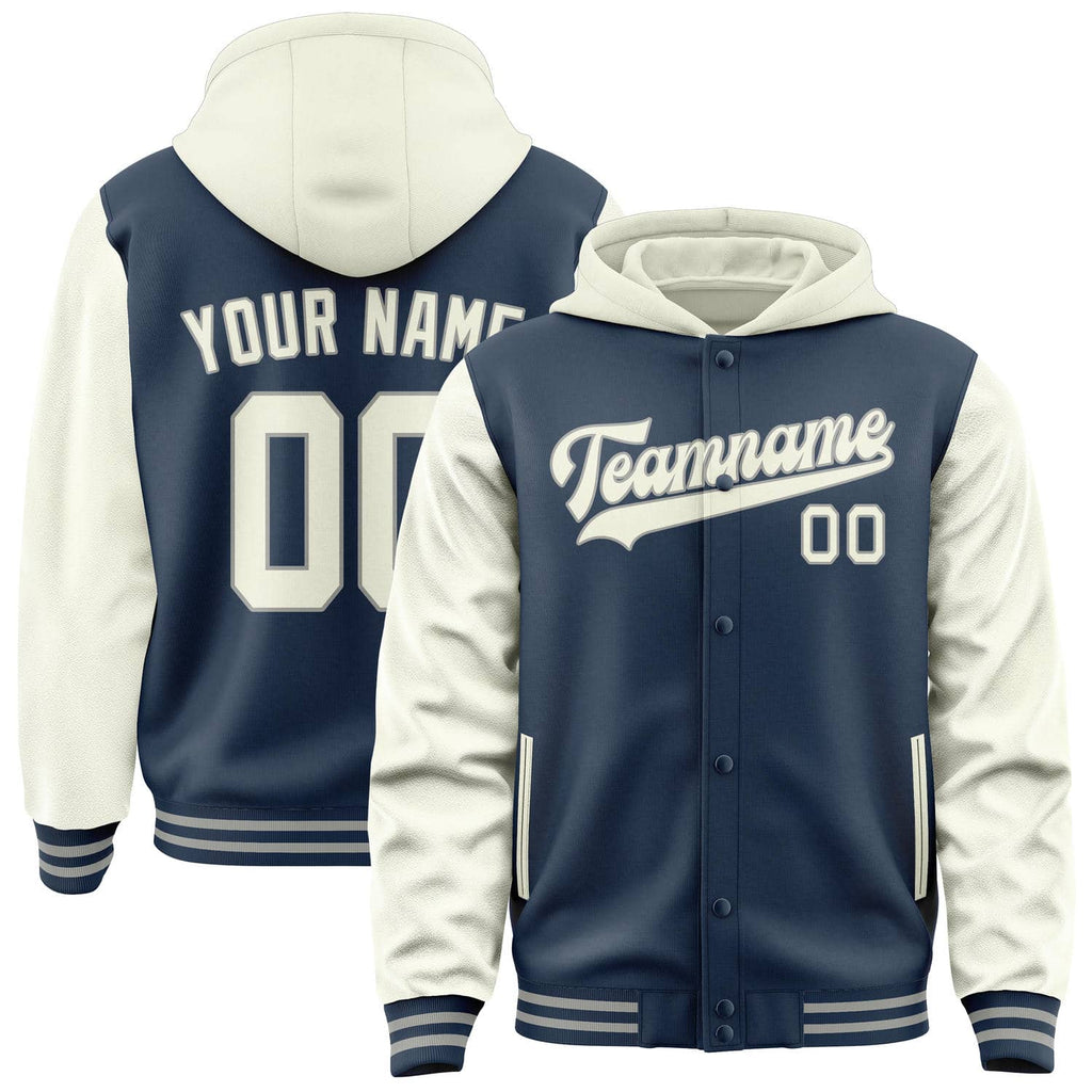 Custom Blue Cream Jacket