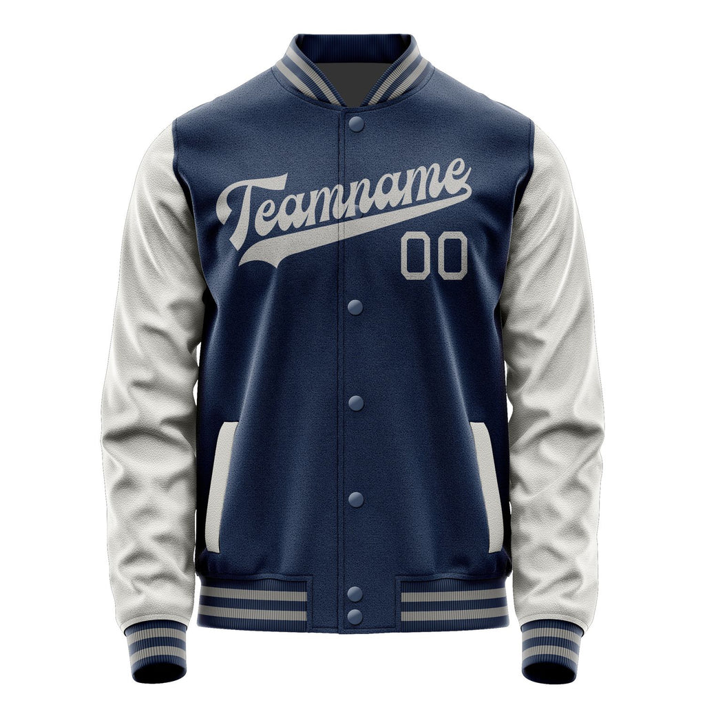 Custom Blue Gray Jacket JA1010041004B30404