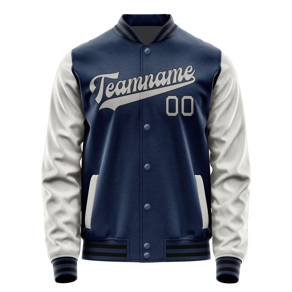 Custom Blue Gray Jacket JA1010041017B31704