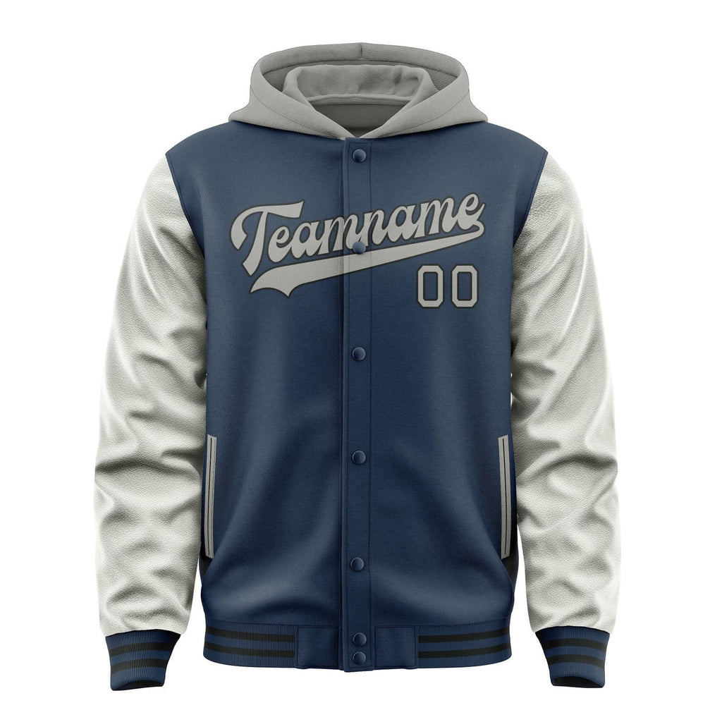 Custom Blue Gray Jacket