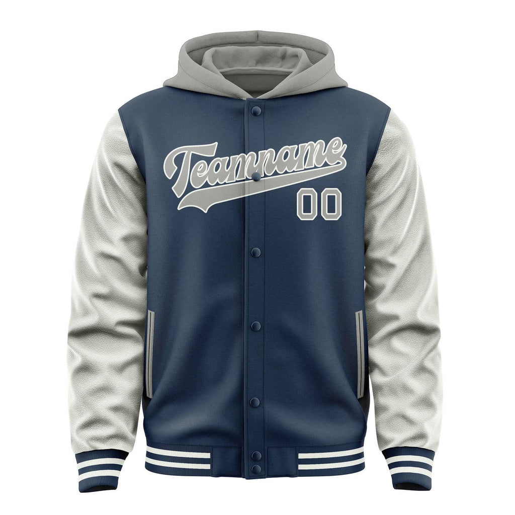 Custom Blue Gray Jacket