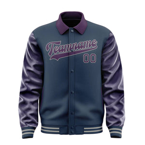 Custom Blue Purple Jacket