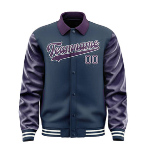 Custom Blue Purple Jacket