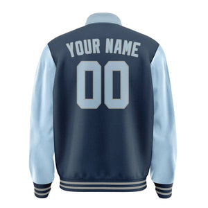 Custom Blue Light Blue Jacket