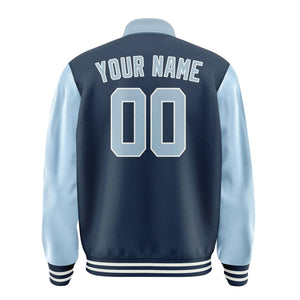 Custom Blue Light Blue Jacket