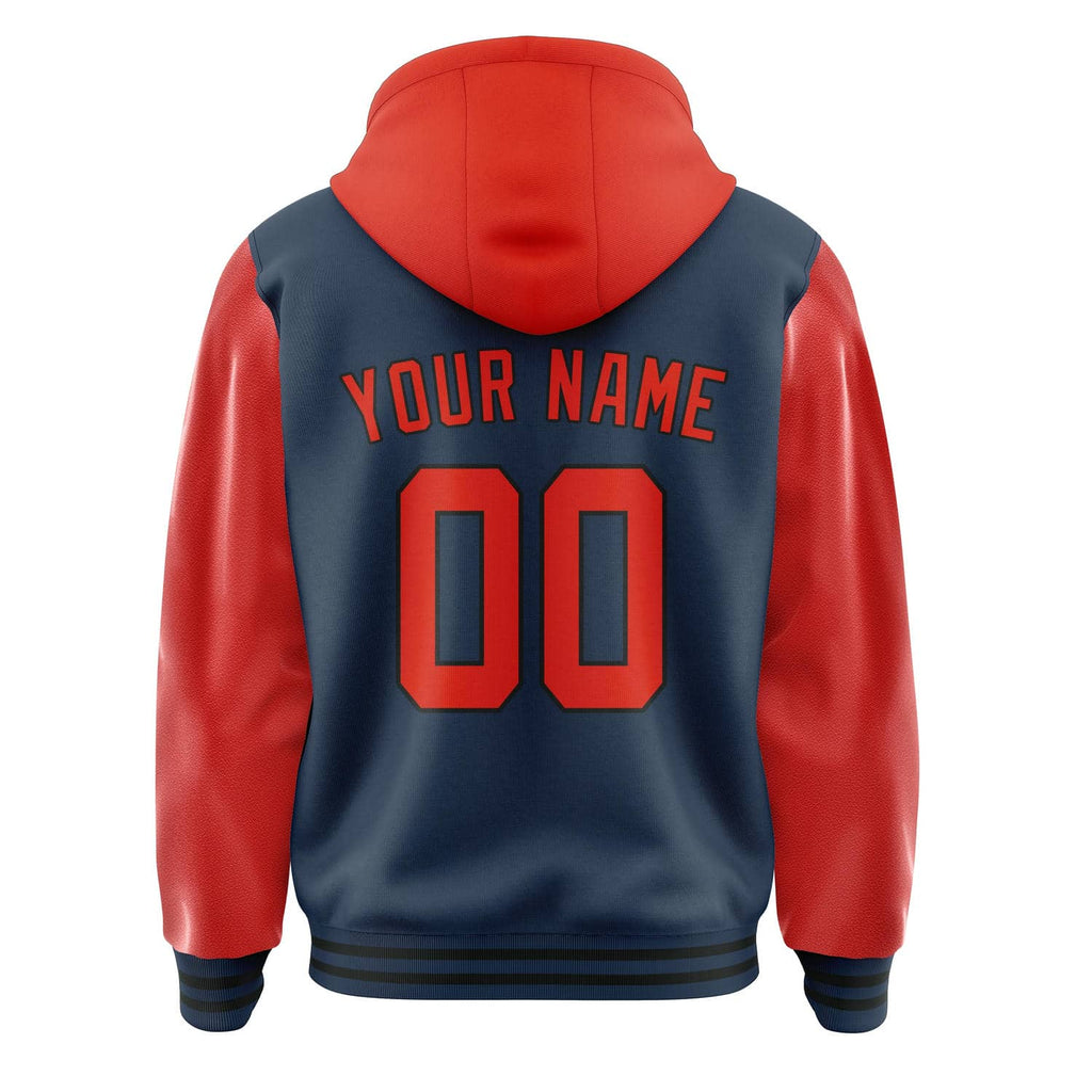 Custom Blue Orange Red Jacket