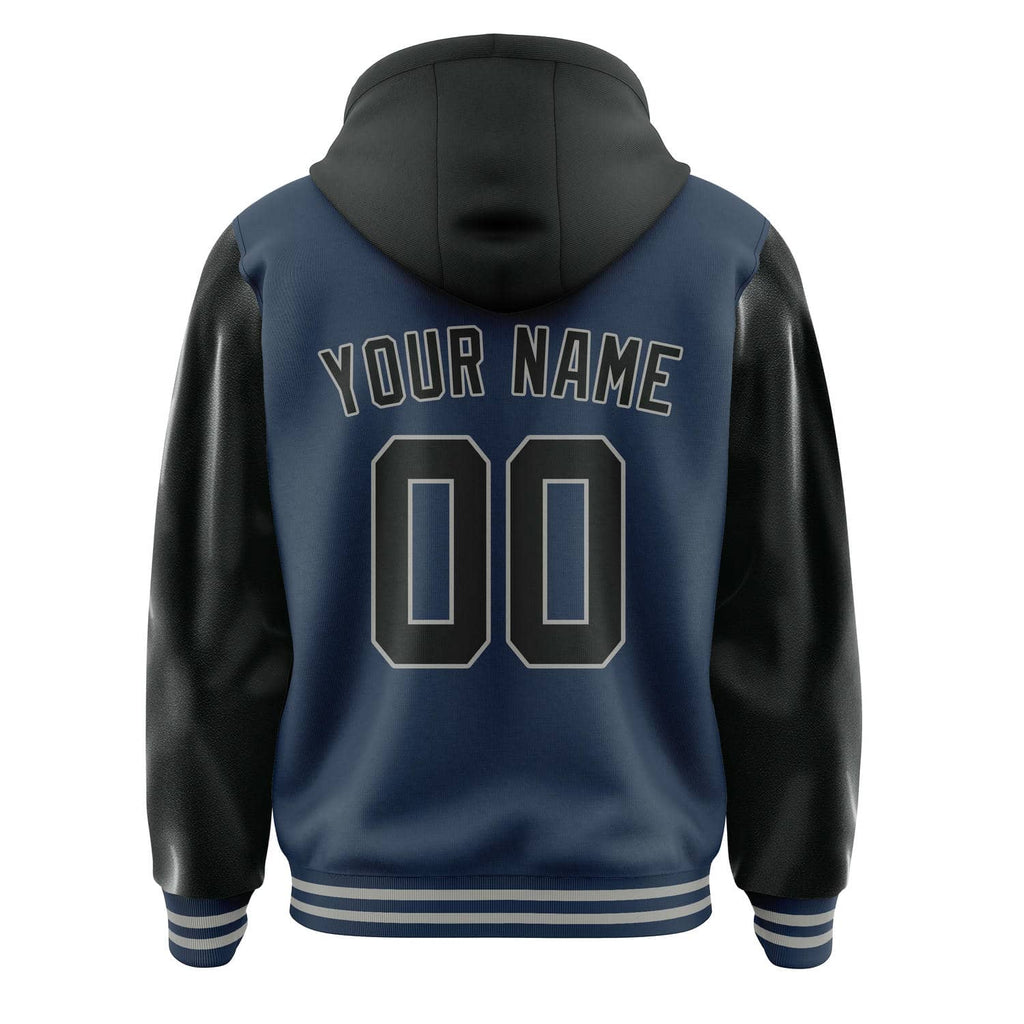 Custom Blue Black Jacket