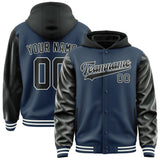 Custom Blue Black Jacket