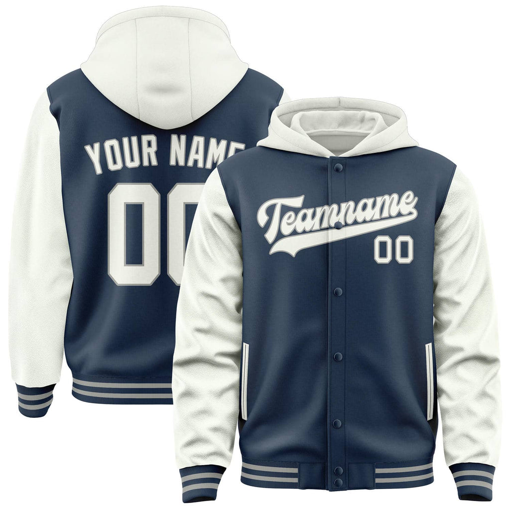 Custom Blue White Jacket