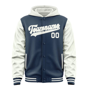Custom Blue White Jacket