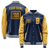 Custom Blue Yellow Jacket