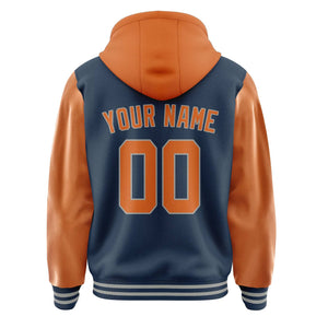 Custom Blue Orange Jacket