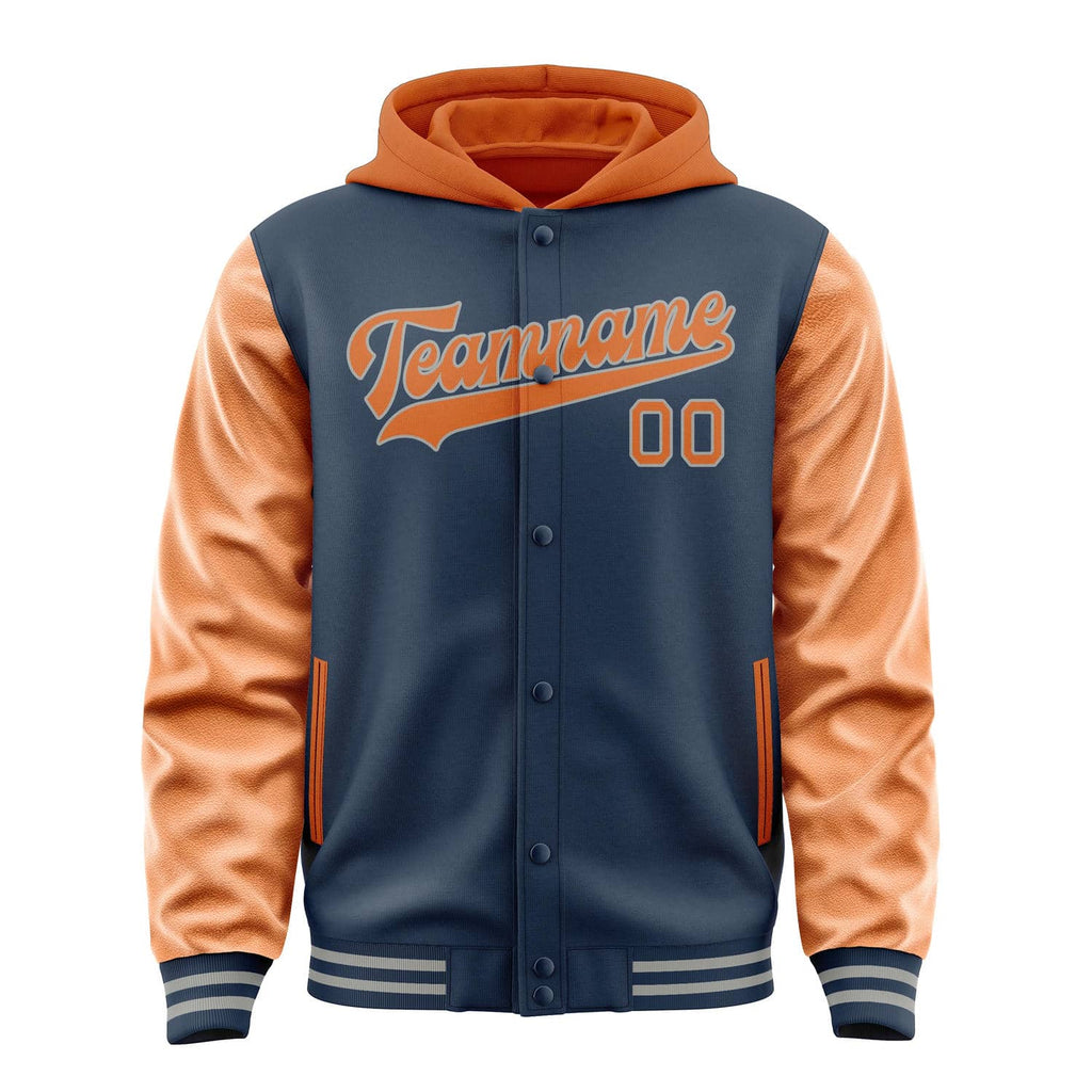 Custom Blue Orange Jacket