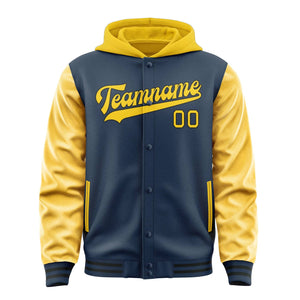 Custom Blue Gold Jacket