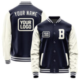 Custom Navy Cream Jacket