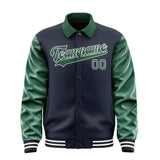 Custom Navy Green Jacket