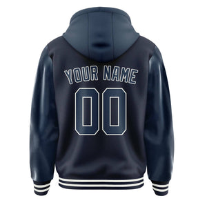 Custom Navy Blue Jacket