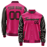 Custom Pink Brown Jacket