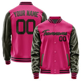 Custom Pink Olive Jacket