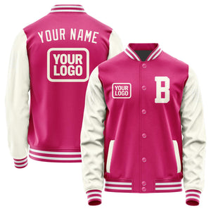 Custom Pink Cream Jacket JA131303131818030318