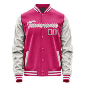 Custom Pink Gray Jacket JA1313041318B21804