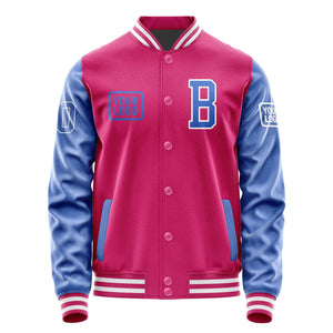 Custom Pink Sky Blue Jacket JA131309131818090918