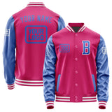 Custom Pink Sky Blue Jacket
