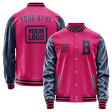 Custom Pink Blue Jacket