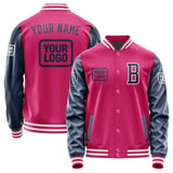 Custom Pink Blue Jacket