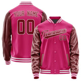 Custom Pink Crimson Red Jacket