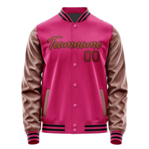 Custom Pink Coral Red Jacket JA1313161317B21716