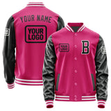 Custom Pink Black Jacket