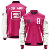 Custom Pink White Jacket