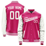 Custom Pink White Jacket