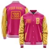 Custom Pink Yellow Jacket