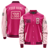 Custom Pink Light Pink Jacket