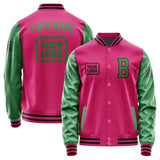 Custom Pink Emerald Green Jacket