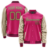 Custom Pink Light Khaki Jacket